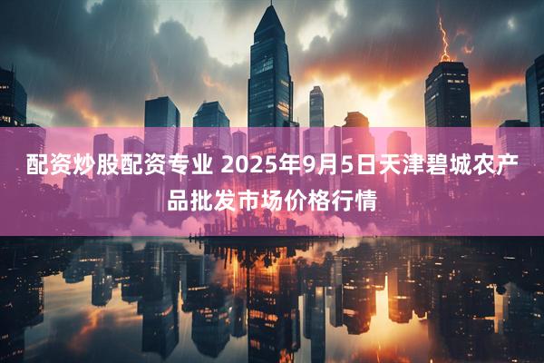 配资炒股配资专业 2025年9月5日天津碧城农产品批发市场价格行情